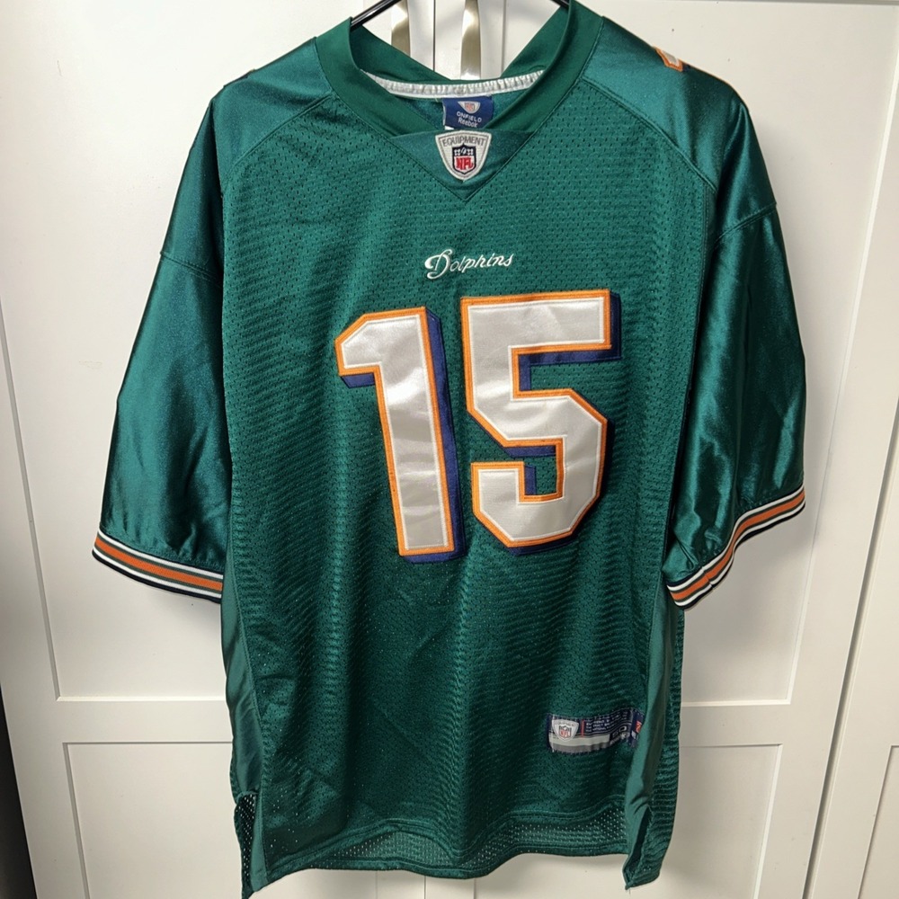 Reebok Onfield Miami Dolphins #15 Devon Bess‎ Jersey Mens Size 50